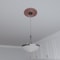 Ekena Millwork Cole PVC Medallion (Canopies up to 4 1/4"), 13"OD x 3 1/2"ID x 3/4"P, Metallic Champagne Pink CMP13COFCP - alternate 8